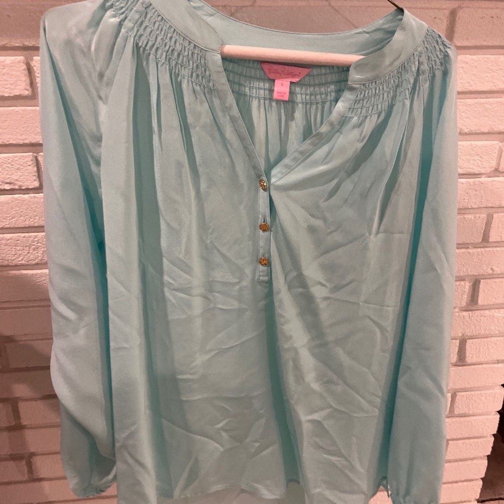 Lilly Pulitzer silk blouse